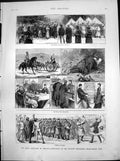 Old Land Agitation Ireland Departure Boycott Expedition Lough Mask 1880 19th