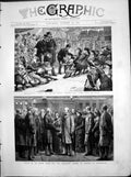 Print Children'S Party HMS Minotaur Return Sir Bartle Frere Southampton 1880