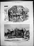 Old Council War HMS Helicon Battery Ramleh War Egypt Duke Connaught 1882 19th