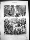 Old War Egypt Departure First Battalion Scots Guards Kilts Orient 1882 19th