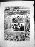 Old Maori Difficulty New Zealand King Tawhiao Followers Auckland 1882 Victorian