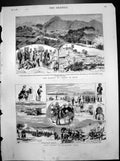 Old Mission Lepers India Subathu Asylum Simla Field Firing Peshawur 1882 19th
