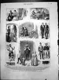 Old Return Troops Egypt Sketches Awaiting Arrival Gentry Passers By 1882 19th