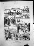 Old Returning From Egypt Brindisi Good Health Venice Bridge Verons 1882 19th
