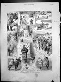 Old Mr Aldgate-Lothbury Highlands Setting Off Dancing Reel Piper 1882 Victorian
