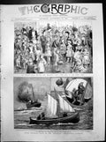 Print Preston Guild Festival Childrens Fancy Dress Ball Berthon Lifeboat 1882