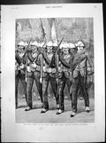 Old Royal Review Troops Egypt 1St Battalion Seaforth Highlanders 1882