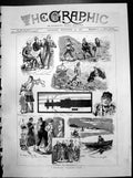 Old Highland Walking Tour Over The Hill Oban Quay Walking Sticks 1882 Victorian