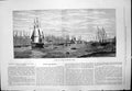 Antique Print Yachts Winter Quarters Cowes Isle Wight Eothen Masts Out 1875