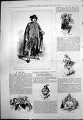 Old Late M Melingue Monte Christo Character Studies Nightingale 1875 Victorian