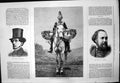 Old Print Late Mr Hames Merry Military Kettle Drums Horse JF Verrall 1877 19th