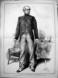 Antique Print Mr J Maclean Frank Bristowe Prompter'S Box Angry Moment 1877 19th