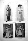 Old Late Miss Juliette Nesville Artist'S Model Philistines Alhambra 1900 20th