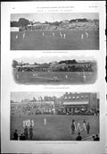 Old Eton V Harrow Lord'S Cricket Match Captain'S Hits Close Innings 1900 20th
