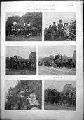 Old Coaching Club Meet Carriages Horses Teams Blue Roans F Cook 1900 Victorian