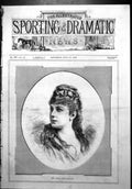 Old Mme Marie Roze-Mapleson Frontispiece Portrait Long Natural Hair 1879 19th