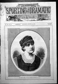 Old Miss Mary Rorke Criterion Theatre Frontispiece Portrait Hat 1879 Victorian