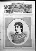 Old Miss Rose Kenney Juliet Frontispiece Portrait Embroidered Dress 1879 19th