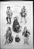 Old Late Mr Fechter Principal Characters Hamlet Iago Bel Demonio 1879 Victorian