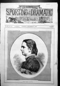 Old Miss Mary Davies Frontispiece Portrait Fur Stole High Collar 1879 Victorian