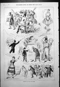 Print Humours Last Month Licensing Day Affects Ballet New Sadlers Wells 1879