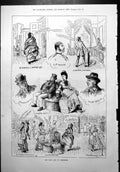 Print Fine Arts Yorkshire Admirers Critics Customer Exhibition Dinsdale 1879