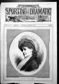 Old Miss Litton Miss Hardcastle Character Portrait Frontispiece 1879 Victorian