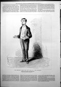 Old Print Theatrical House That Jack Built NoBox-Keeper Gentleman 1877