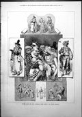 Old Scenes New Parisian Comic Opera La Petite Muette Character Sketch