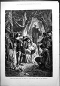 Old Scenes Famous Plays & Operas Vi Opera Der Freischutz Cavalier 187 Victorian