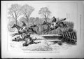 Antique Print Grand Military Hunt Cup Sandown Park Fall Woodbine Water 1877