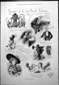 Old Humours Past Month February Sketches Valentines Day Sick Fund 187 Victorian