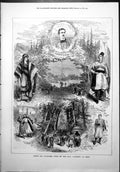 Old Scenes Characters New Play ?L'Hetman? Paris Woodland Swordmen 187 Victorian