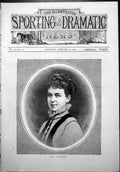 Old Frontispiece Mrs Monkton Buttoned Dress Ruffled Lace Collar 1877 Victorian
