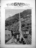 Old Steepest Railway World Mountain Line Montreux Glion Switzerland