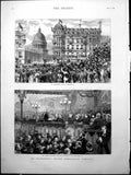Old Mr. Gladstone'S Second Midlothian Campaign Edinburgh Corn Exchang