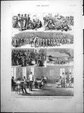 Old Egypt Mutiny Officers Mutineers Nile Boat Assiout Abassiyeh Cairo