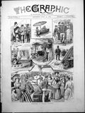 Old Henley Regatta Sketches Parasols Scotsman Lord Charles Condor 188 Victorian