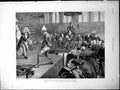 Old Print Bombastes Furioso Performance School Hall Merchant Taylor 1891 19th