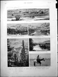 Old British Association Canada Views Canaadian Pacific Railway Blackf