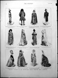 Old Historical Costumes International Health Exhibition Edward Iv 188 Victorian