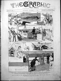Old Thames Tilbury Nile P & 0 Boat Avoid Quarantine Deck ActivitiesVictorian