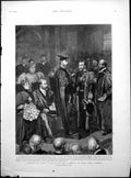 Antique Print Degree Lld Duke York Cambridge Commandeering Transvaal 1894 19th