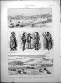Old American Indian Rising King Hollands Funeral Duke Clarence 1890Victorian