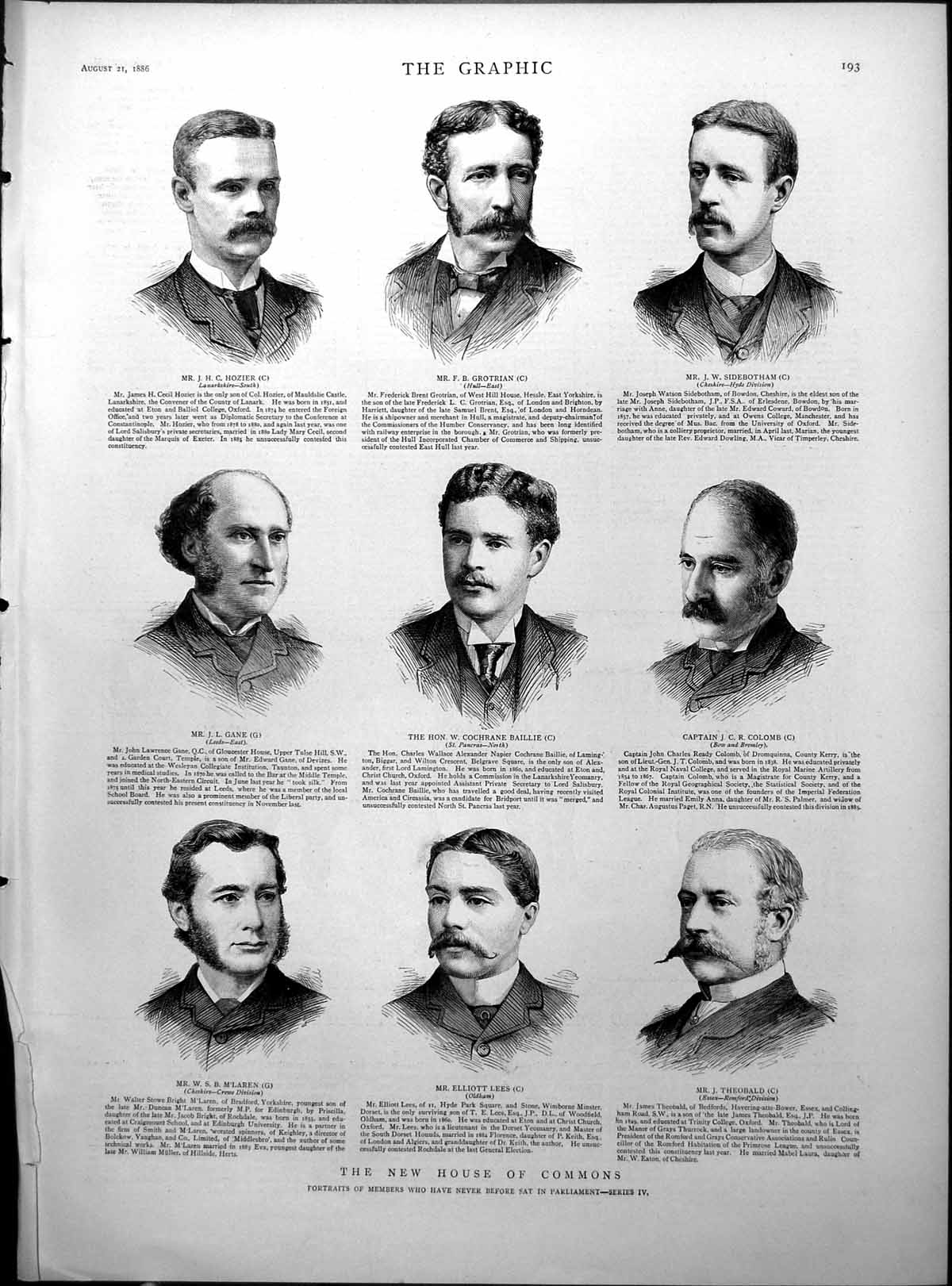 Old New M Ps House Commons Hozier Gane Mason Risch Toronto Piano 1886 19th