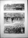 Old Gorsedd Hyde Park Eisteddfod Wales Mary Queen Scots Exhibition 1887 19th