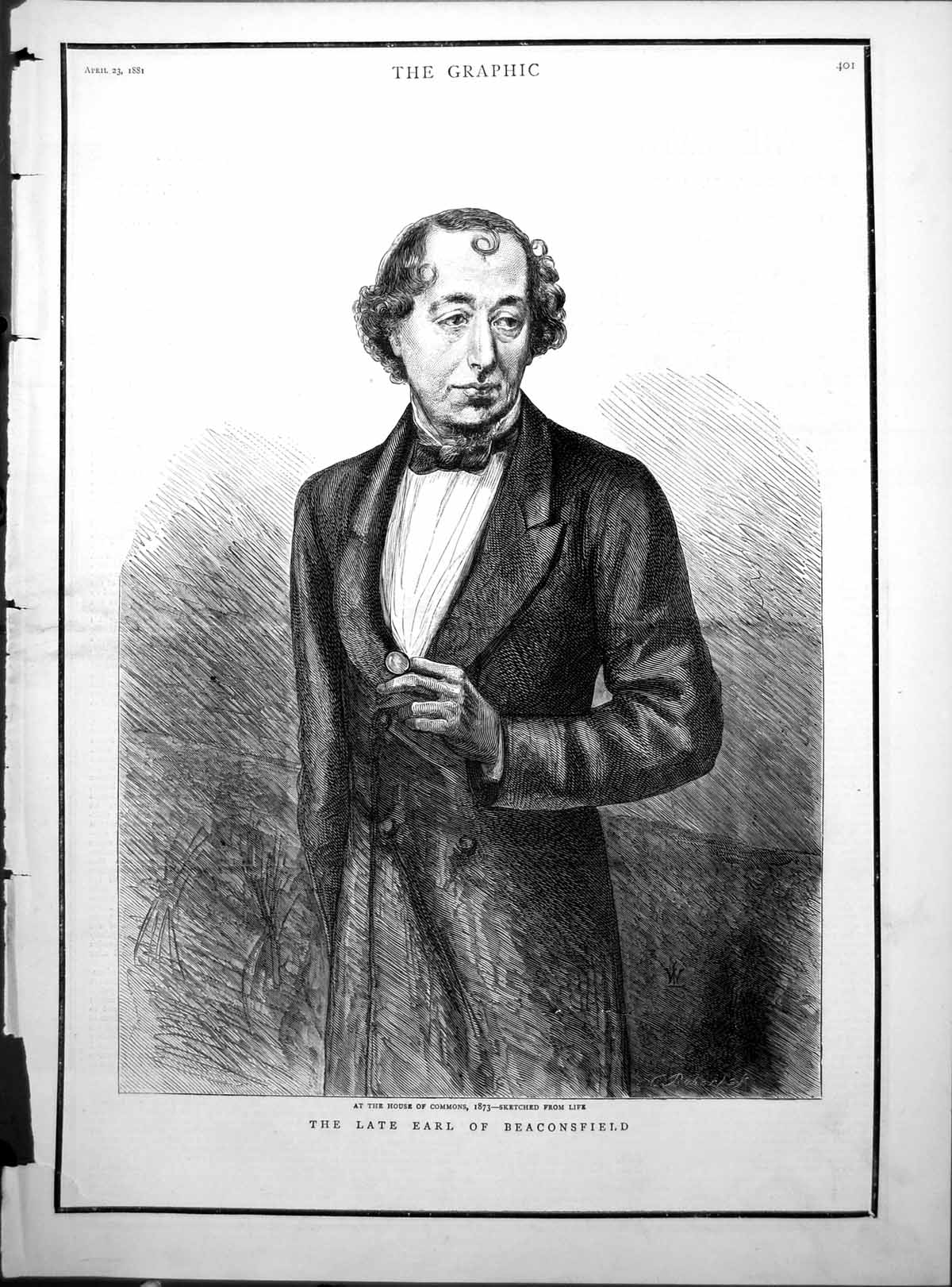 Old Late Earl Beaconsfield House Commons 1873 Author Vivian Grey 1881 19th