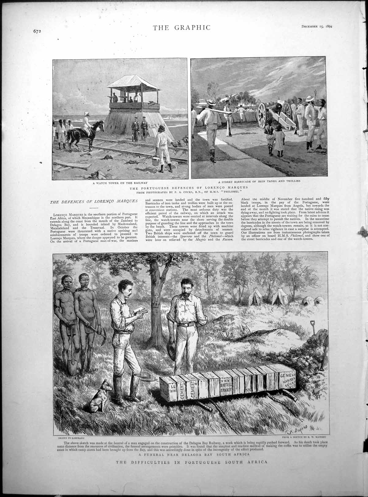 Print Portugese S Africa Difficulties Bridesmaids Wedding Eaton Grosvenor1894