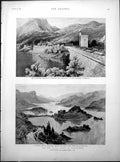 Old New Water Supply Manchester Thirlmere Rev Knox Rev Magrath 1894Victorian