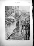 Old Print Anti Cholera Washing Streets Covent Garden Parish Church Crathie1894